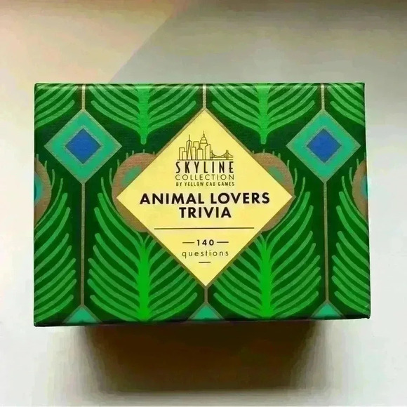 Yellow Cab Games Other - Skyline Collection By Yellow Cab Games Animal Lovers Trivia 140 Questions